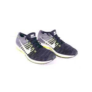 Nike zoom flyknit streak 7.5 black running shoes